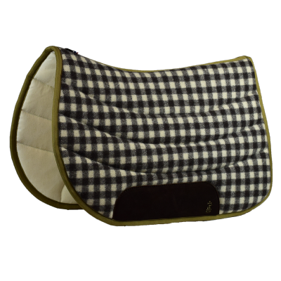 Tapis de selle Chabraque camargue - Laine drap muletier